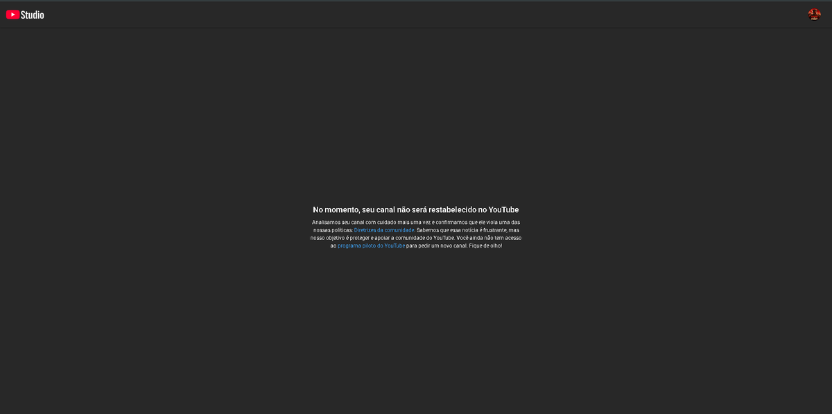 amongoethhh's tweet photo. @TeamYouTube Hello, my channel “Diário do Front” was terminated for “circumvention/evasion”, but I believe this may be an automated mistake linked to an old inactive channel. My current channel actively followed YouTube policies. Could I please get a manual review? https://t.co/sFKBpwxClR