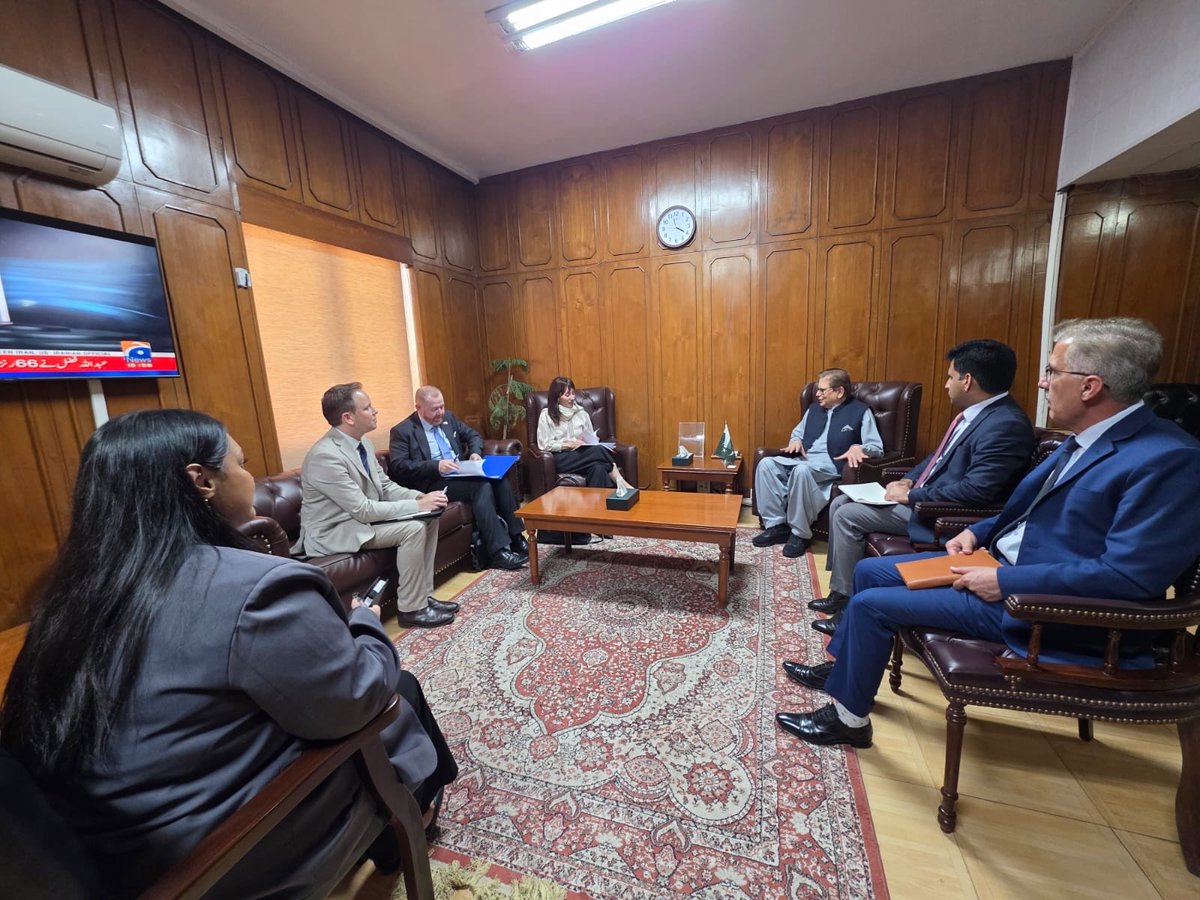 AmbassadorSadiq's tweet photo. Met with Ms. Gemma Huggins, Australia’s Ambassador for Counter-Terrorism. We discussed the presence of terrorists from some 20 countries currently hosted in Afghanistan. These outfits pose a threat not only to the region but to the international community.
I thanked her for Australia's recent decision to declare BLA as a terrorist organizations.