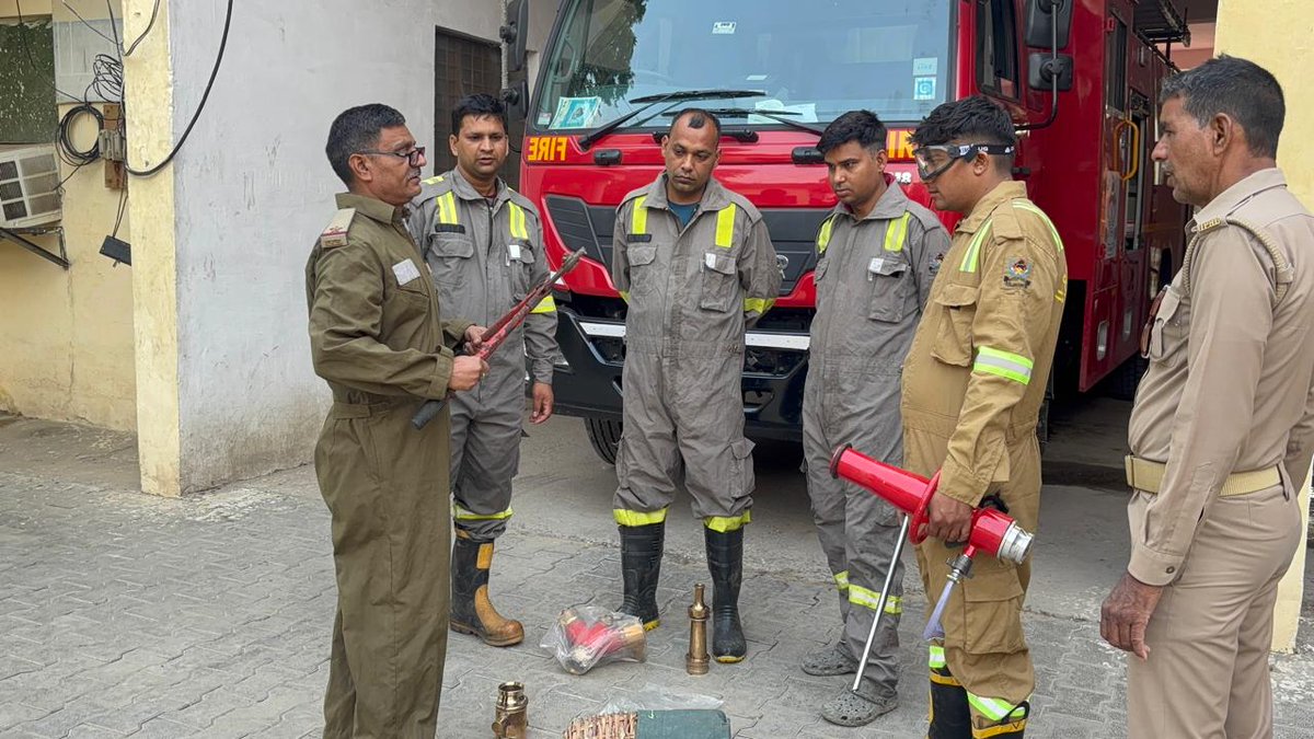 Mathura Fire & Emergency Services tweet media