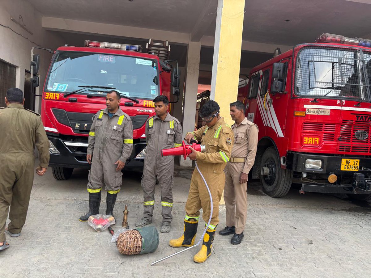 Mathura Fire & Emergency Services tweet media