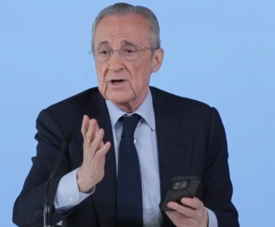 RMadrid_actu's tweet photo. 🚨| Florentino Perez : "LAISSEZ la femme parler, le reste vous êtes SI MOCHES." Via @theMadridZone 😭💥 https://t.co/mhlDln8Uir