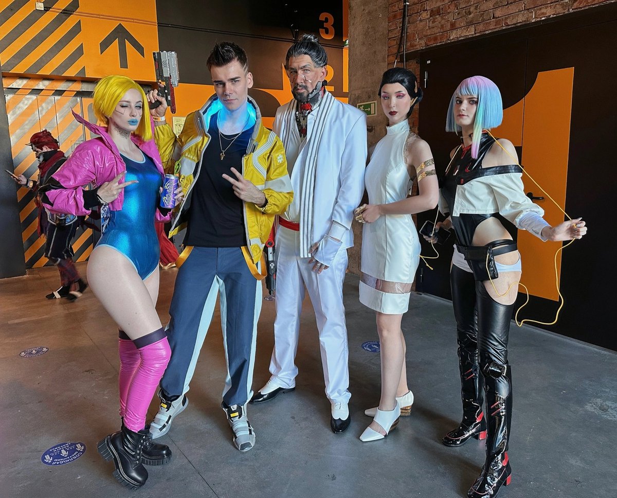 DanilaLucky's tweet photo. And a few more atmospheric characters from the universe Cyberpunk 2077
#cosplay #cyberpunk2077 #cdprojektred https://t.co/SMMszxMc1x