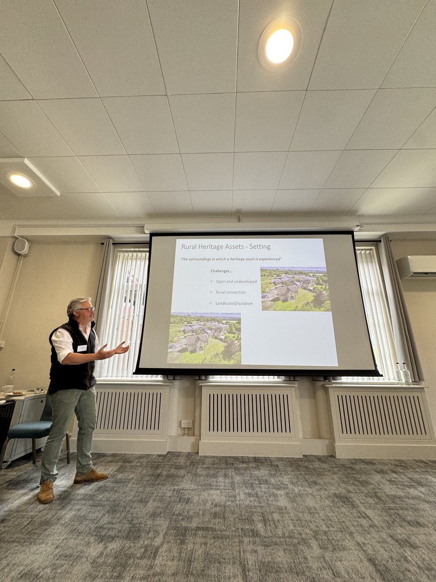 gracemachin's tweet photo. Don’t often do presentations 📊 these days - not enough time 🕰️!! but I was happy to work with Adam from #Locus #heritage specialists and others including #ChevinHomes #FisherGerman 2day in #Derby - an enjoyable morning 🌅 #nppf #ruraldevelopment https://t.co/NXOntSayrM