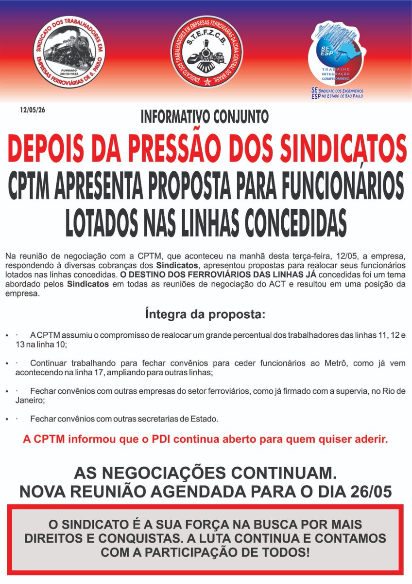 sindcentral_br's tweet photo. https://t.co/HrMHwVSAf3