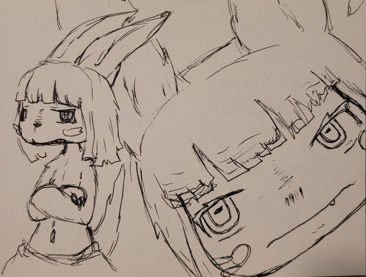 _Slick_Nick__'s tweet photo. doodling the Nanachi https://t.co/Dv0YXzvqPR