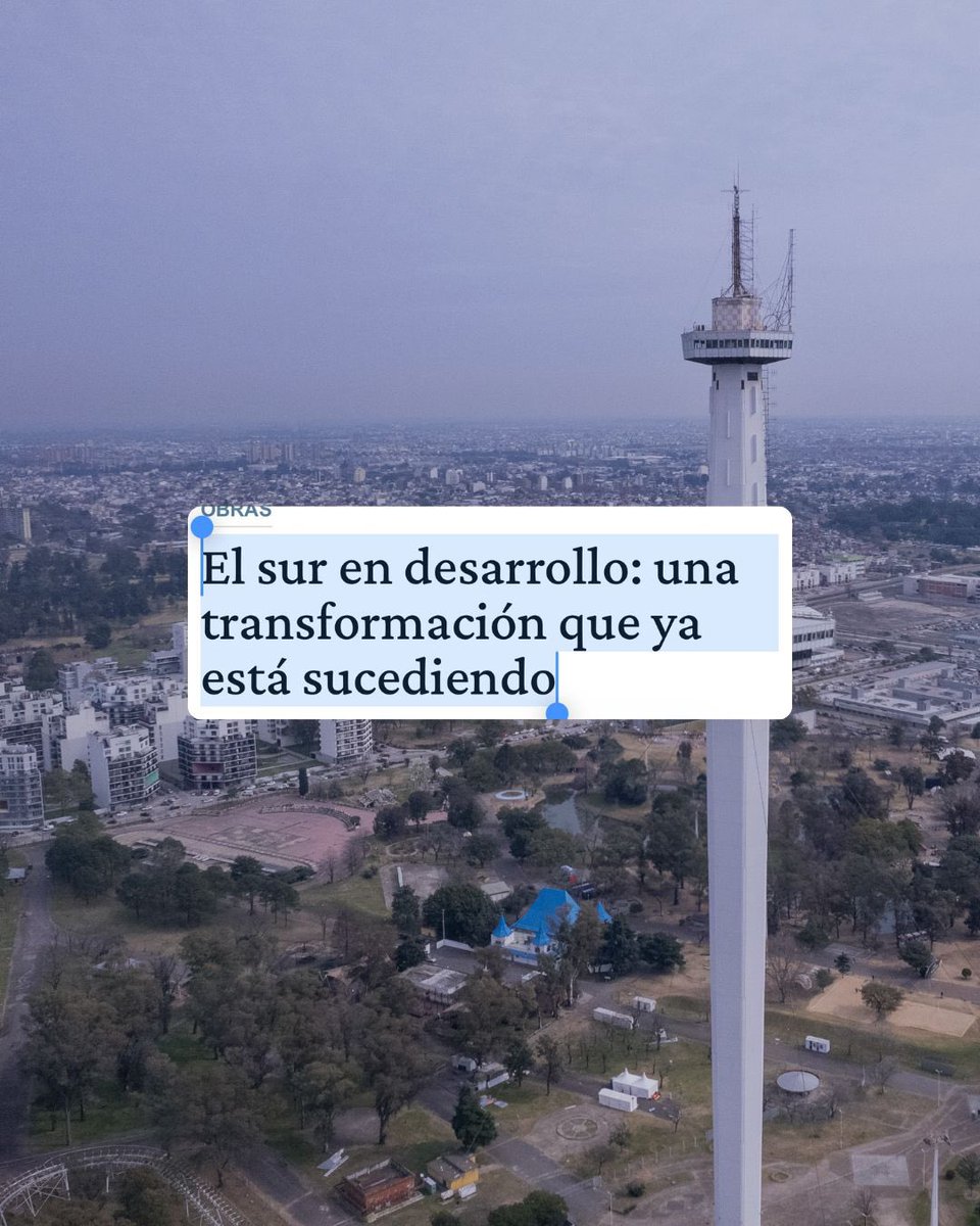 marcedimario's tweet photo. El futuro de la Ciudad más linda del mundo, también se construye desde el Sur. Y ese futuro ya empezó.

Te compartimos en historias mi nota de opinión sobre las obras, proyectos y oportunidades que hoy están transformando esta zona de Buenos Aires. https://t.co/ERzk1Wvlwf