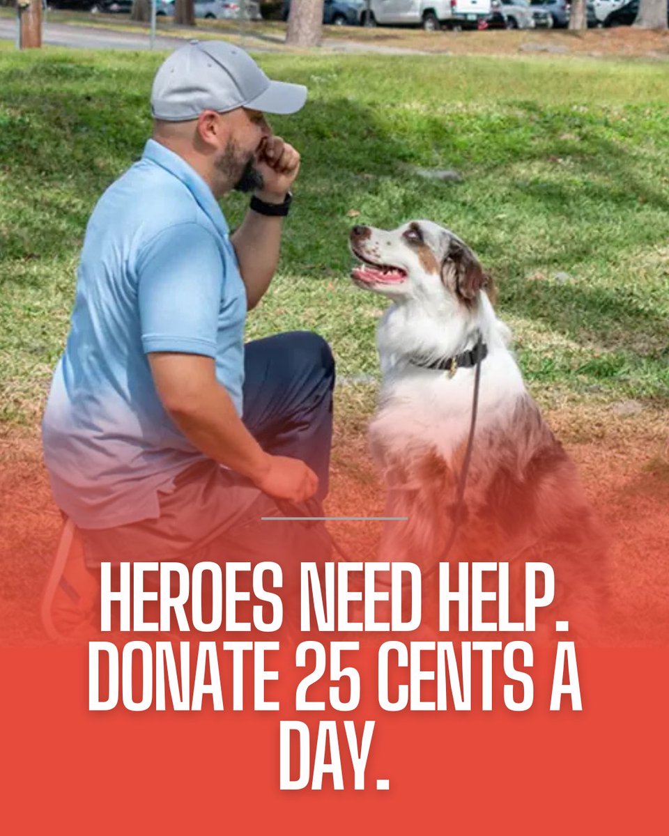 Train A Dog Save a Warrior tweet media