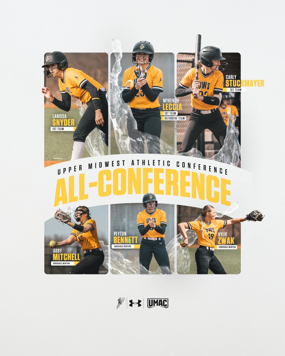 uws_sb's tweet photo. BREAKING: Six Yellowjackets honored on All-UMAC Softball list.

Read: https://t.co/lxVMHylvwp

#WeAreSuperior https://t.co/rUnGQntC0e