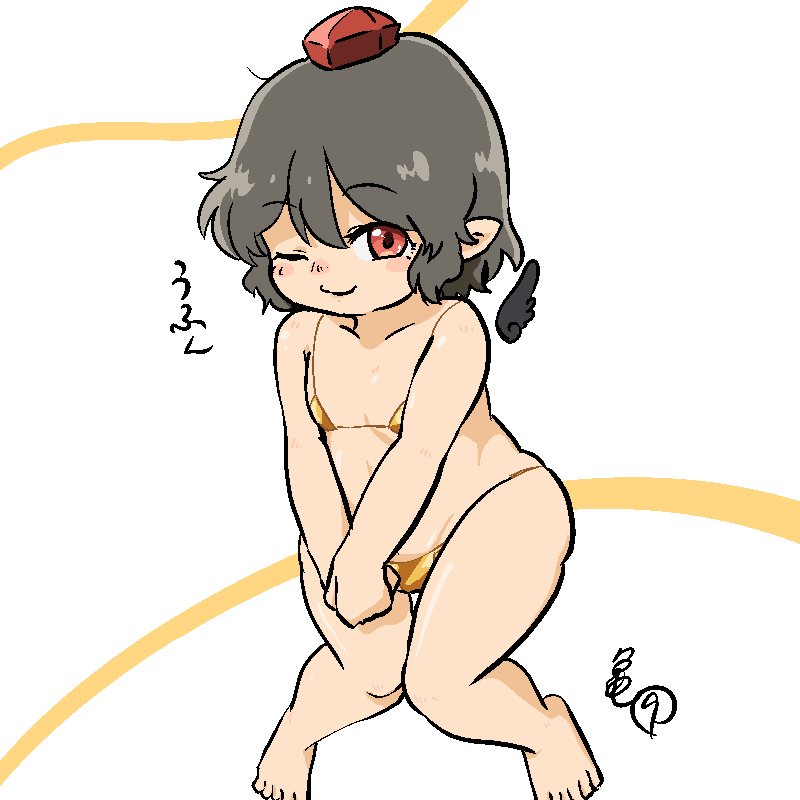 射命丸文 「落書きあやや」|亀⑨のイラスト