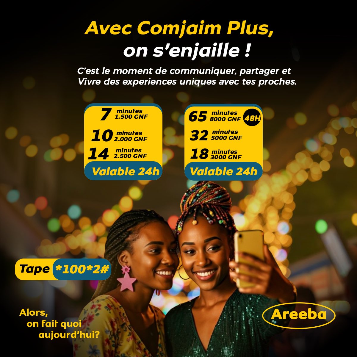 Areeba Guinée tweet media
