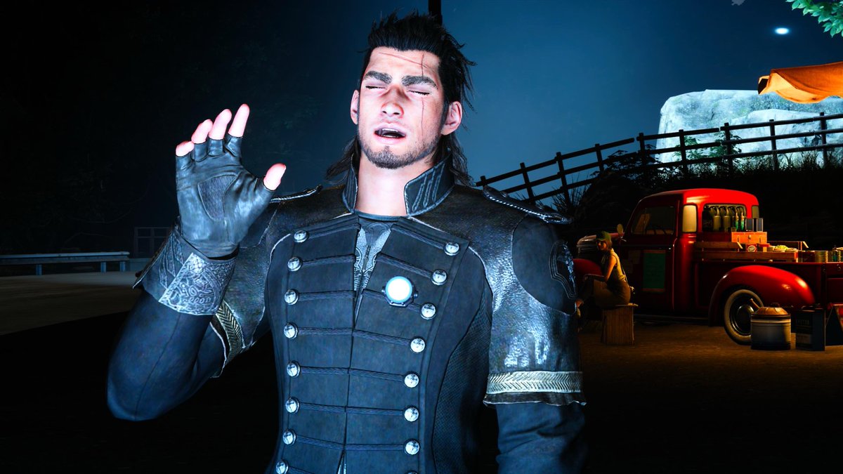 今日は喉の調子が悪くて ちょっとばかり発声練習中。 #FF15 #FFXV