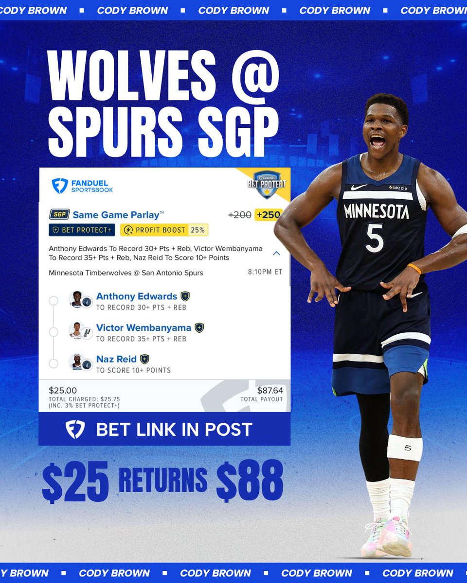 Cody Brown Bets tweet media