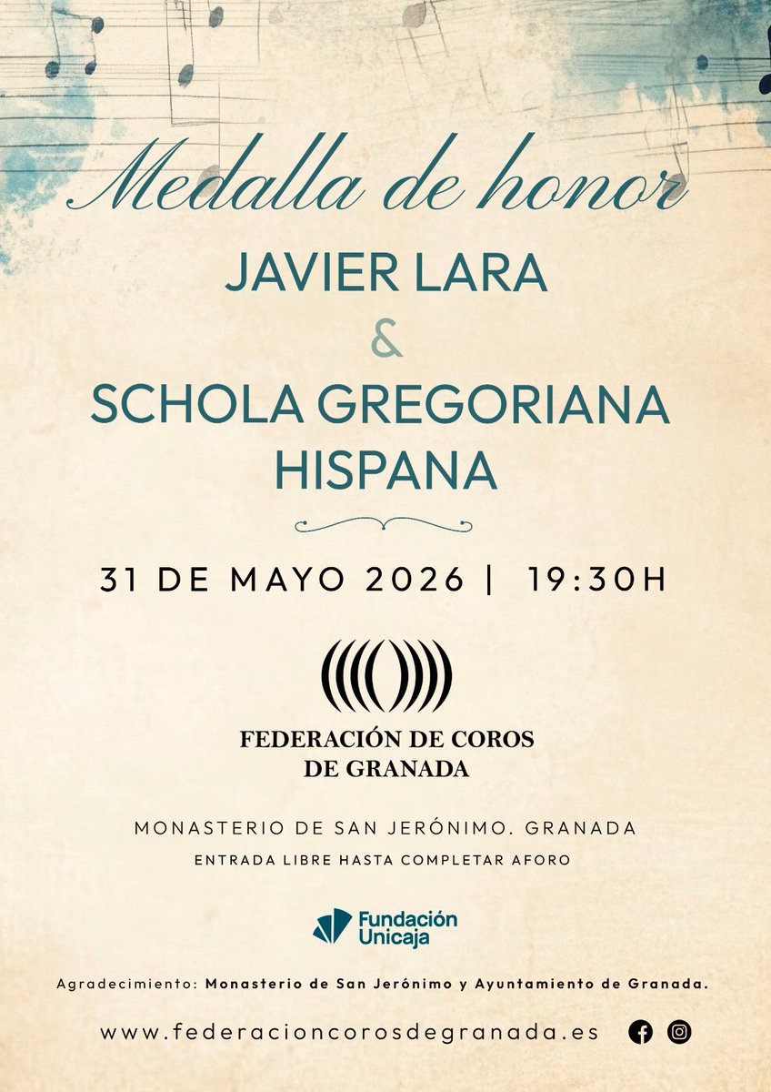 Federación de Coros de Granada tweet media