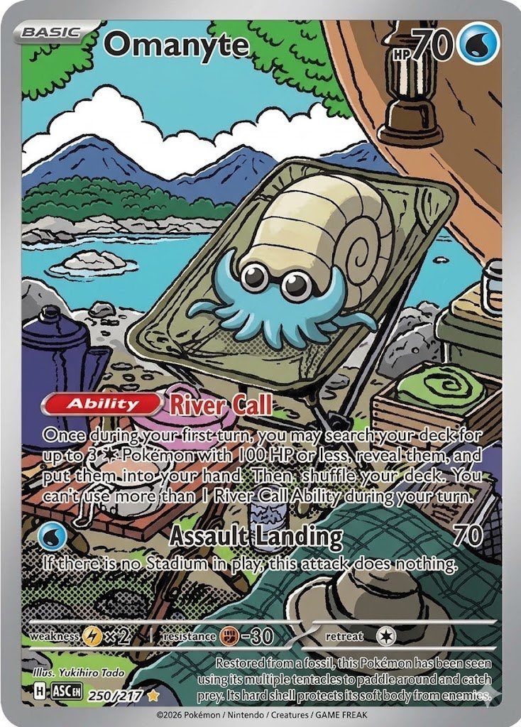 OmanyteOverlord's tweet photo. Let’s make it happen @Pokemon 

🏕️⛰️🐚

Thanks @BroImSlow for the edit https://t.co/ZdgeOKzjSq
