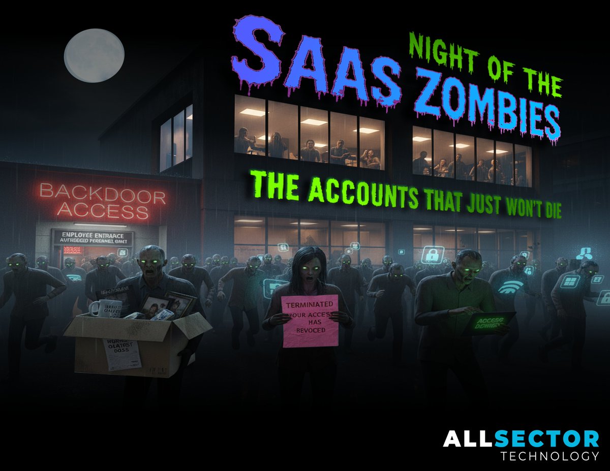 AllSector's tweet photo. Former employees may still have access to your SaaS apps months after leaving your company.

Learn how zombie SaaS accounts create hidden cybersecurity risks — and how to stop them.

https://t.co/2EmKCGyHIG

#Cybersecurity #SaaS #CloudSecurity #ManagedIT #BusinessSecurity https://t.co/W7hyMQ1d6n