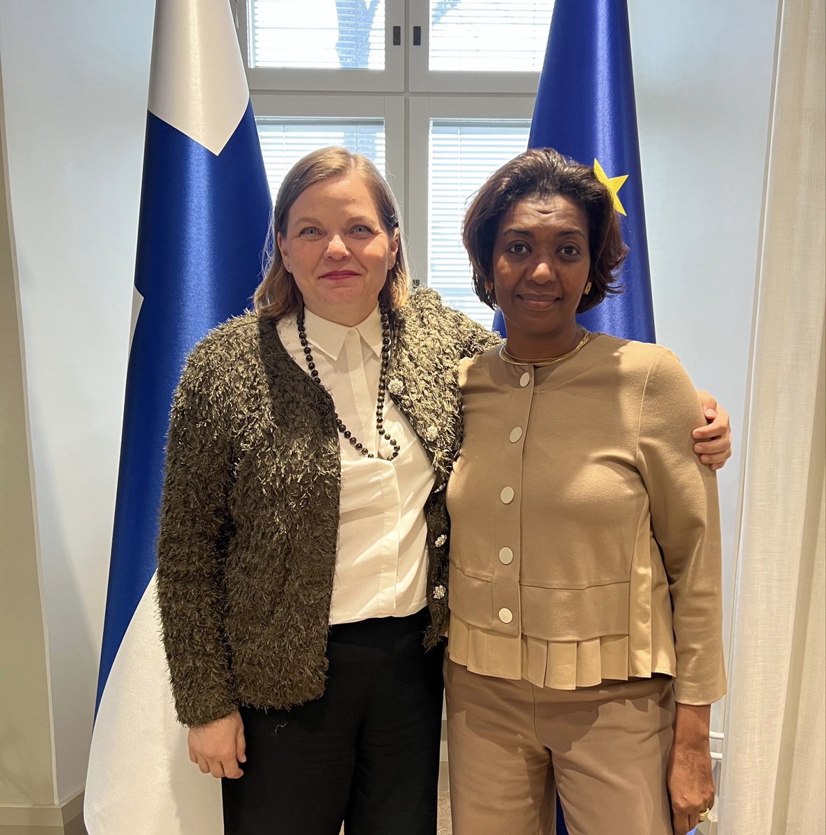FinlandinItaly's tweet photo. Today 🇫🇮 hosted annual consultations with @WFP in Helsinki. The day brought together WFP &amp; private sector; an event with Parliamentarians focused on Sudan. Other topics included eg. Ukraine, school meals, disability inclusion, UN80, reaffirming the strong Finland–WFP partnership. https://t.co/kjuw95S9mn