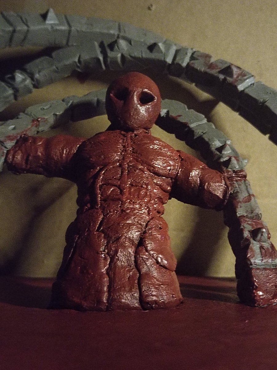 hevnest06's tweet photo. Tormented one finished after 4 months, congratulations
And tormented one from last year. 
#fearandhunger #fearandhungertermina #fearandhungersculpting https://t.co/R6USdAmKql