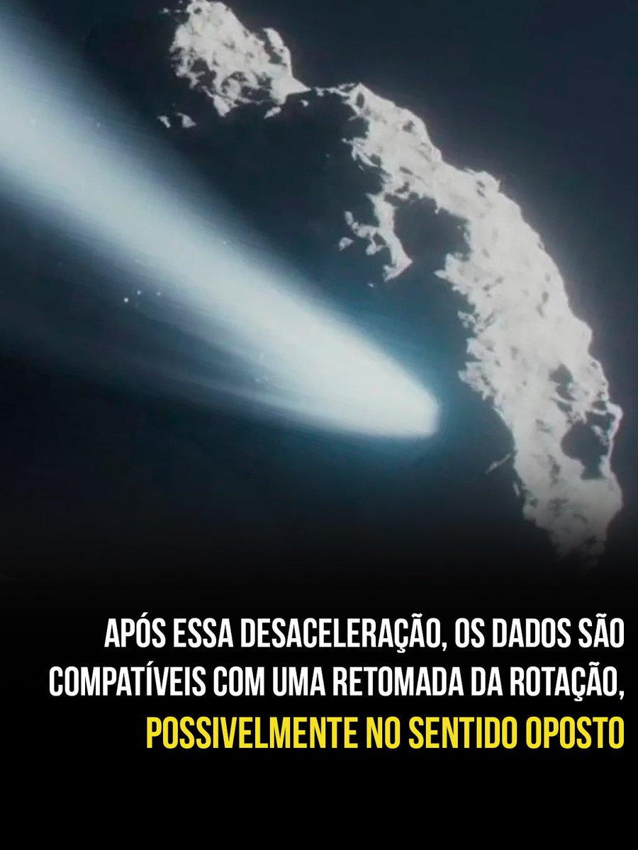 GMT_Brasil's tweet photo. Você sabia que um cometa pode ter invertido o seu sentido de rotação? 
👉 As informações são do artigo ‘Reversal of Spin: Comet 41P/Tuttle-Giacobini-Kresak’, publicado pela revista The Astronomical Journal, na edição de abril de 2026.

🧵 Saiba mais na thread: https://t.co/rMVzxjEU39