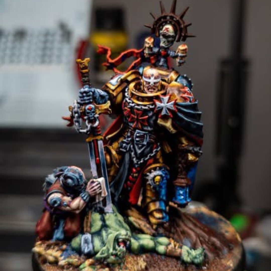 theeternalcrus1's tweet photo. Kacper Westfalen has finially finished his version of #HighMarshalHelbrecht after 2 months.
Wish us to share your work? Make sure join join our Facebook group and post to there first:
https://t.co/E5JW0mN5dY
#blacktemplars #chaptermaster #spacemarinechaptermaster #helbrecht https://t.co/9l7m3h2e9P