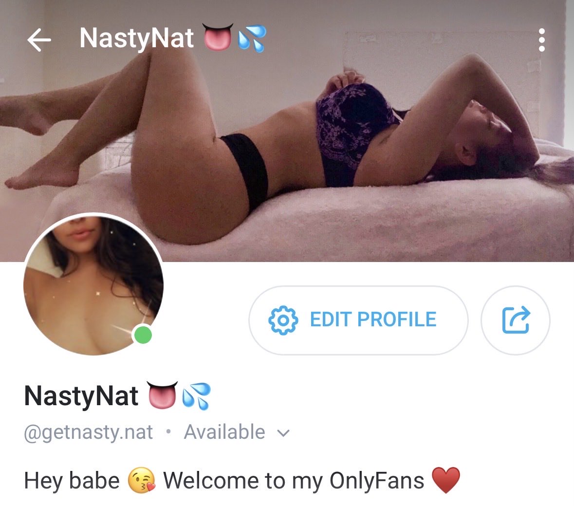 getnasty_nat's tweet photo. Guess who’s cumming back online…👀 Like &amp; comment for the link 😘 https://t.co/41YzharF4K