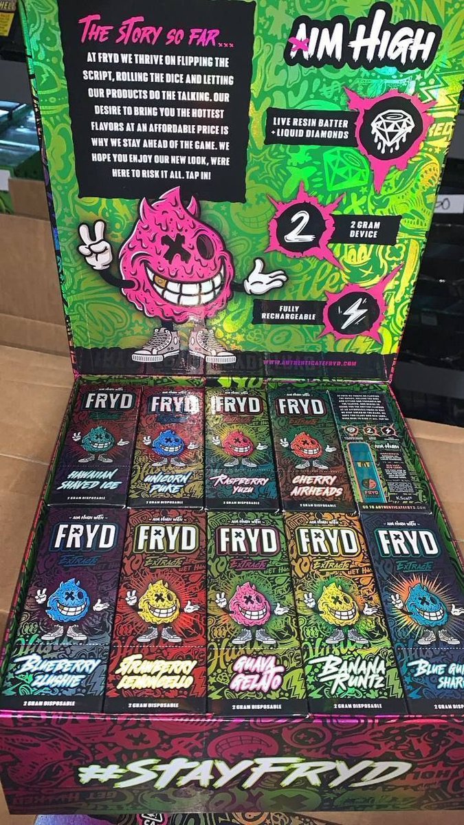 jay_simon2's tweet photo. #FRYD Extracts #2GDisposbales🔥💨
All new #Flavors and #Strains https://t.co/SRrUpyh6i9