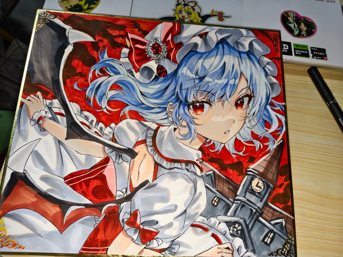 東方Projectイラスト #レミリア・スカーレット 🦇