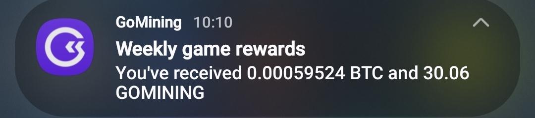 dousa666's tweet photo. Viewing the progress of Cycle 142. 📊✨
Reward balance:
🔹 Clan: 0.00059524 BTC
🔹 Personal: 30.06 GOMINING
GoMining's technology doing the hard work. On to the next cycle! 🚀🏦 #CloudMining #Web3 #Bitcoin https://t.co/Cirlzw71Jq