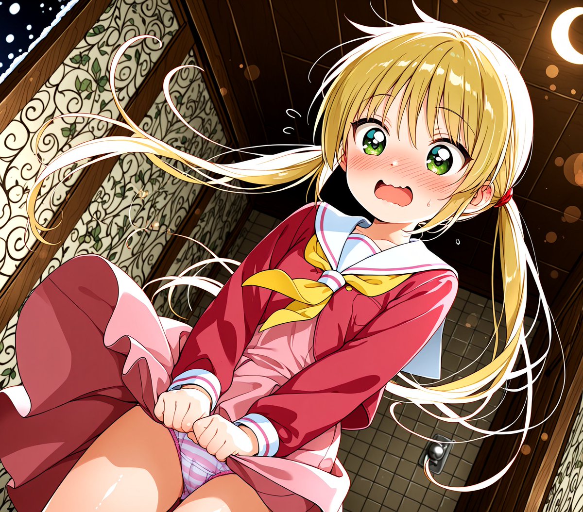 ハヤテのごとく！』 三千院ナギ SFW 「な、なんで室内で風が吹くのだ