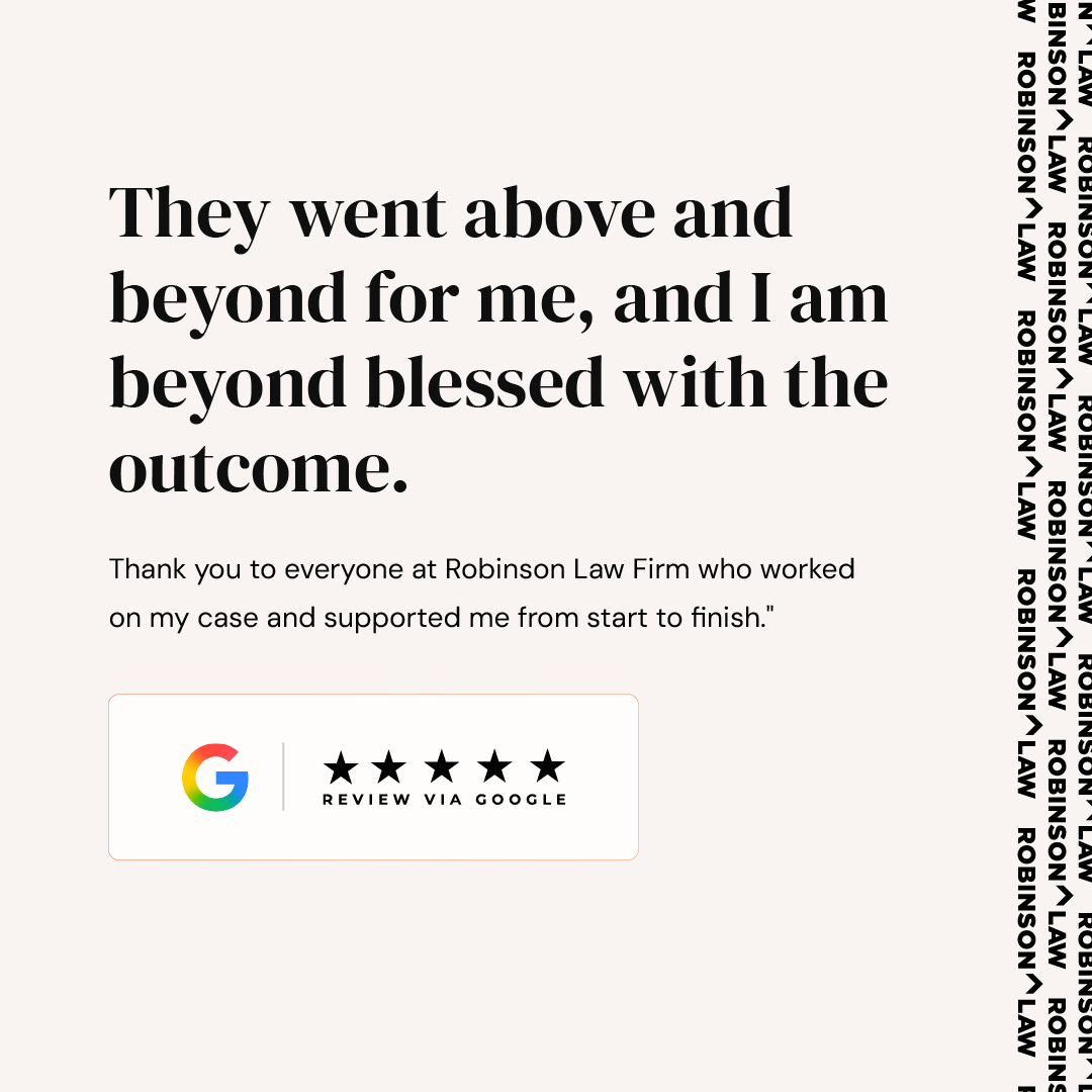 RobinsonLawPLLC's tweet photo. Our clients say it best. Read more client reviews at https://t.co/fQBH2HqVw1 https://t.co/zMjD8WPHFZ