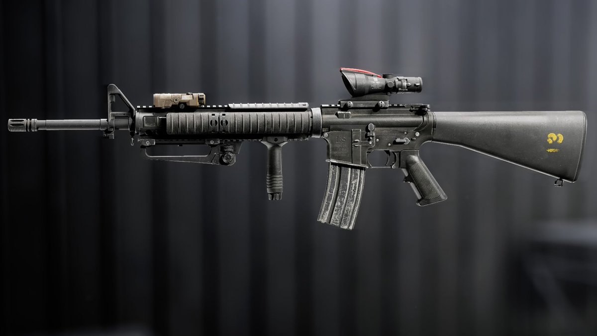 Goliback1234v's tweet photo. M16A4 US Marine custom

#BF6 https://t.co/uFkxHjTyTl