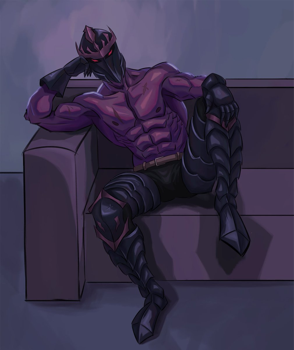 ronikage_'s tweet photo. Been waiting for you...

#knight #OC https://t.co/CdMHl17QZc