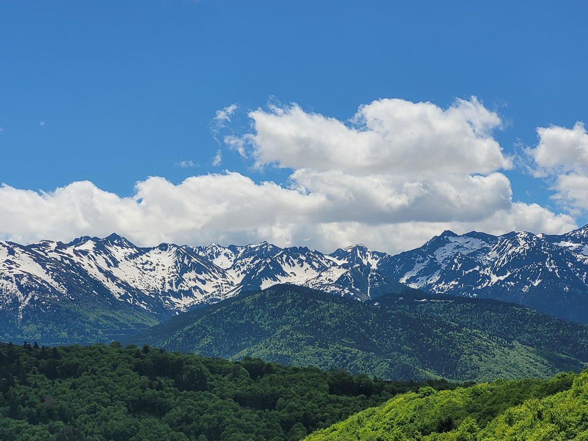 Vue sur les Pyrénées
