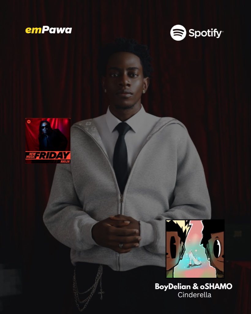 emPawaAfrica's tweet photo. Cinderella by @Boydeliann and @official_oSHAMO is available on top playlists across streaming platforms. 

Tag your Cinderella 🥰 https://t.co/7mKkgfdYMT