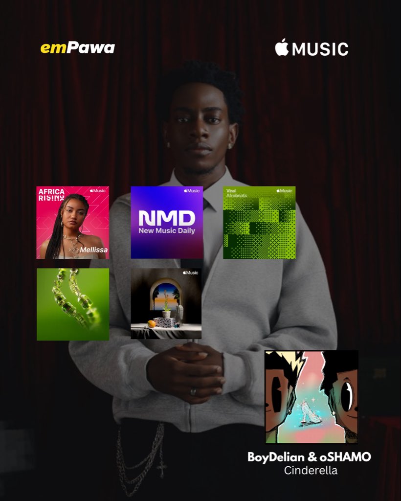 emPawaAfrica's tweet photo. Cinderella by @Boydeliann and @official_oSHAMO is available on top playlists across streaming platforms. 

Tag your Cinderella 🥰 https://t.co/7mKkgfdYMT