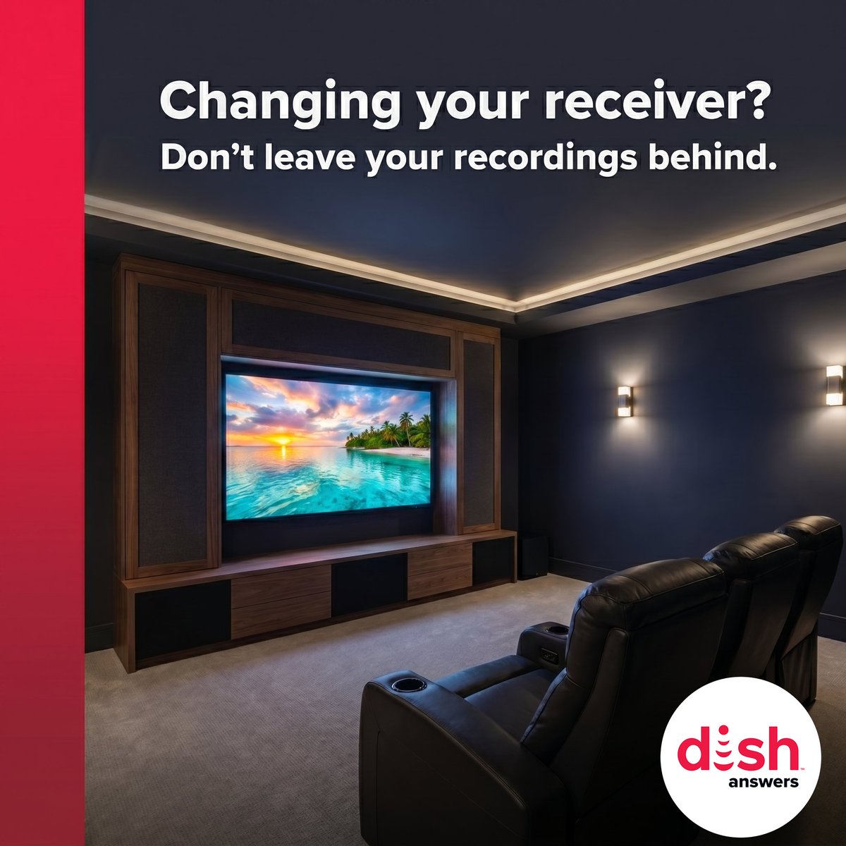 dish_answers's tweet photo. ⏳ Changing your receiver? Don't leave your recordings behind. To keep your saved shows, you'll need a compatible DISH receiver and an External Hard Drive (EHD) ready for the technician. 

1/2 https://t.co/8uHUpK5Vg6