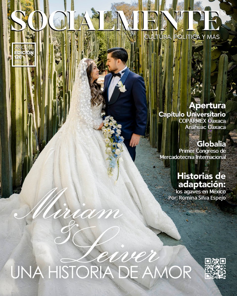 socialmenteoax's tweet photo. En Portada: Miriam y Leiver. Una historia de amor…

#RevistaSocialmente https://t.co/oRQLeVLK3y