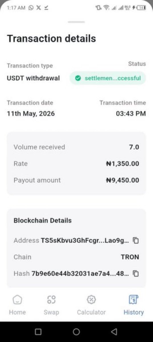 njamasi_'s tweet photo. Withdrawal to other exchange or wallet is also available on @PamaPay_App. #PamapayProtects https://t.co/V1LPpbuk4v