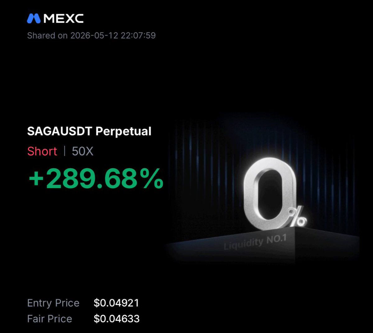 LiQ_Hunters's tweet photo. FREE TRADES RESULTS 📈 🚀

SUPERB BRO (2ND TARGET DONE ) ✅

#SAGA - continue in the Profit of +289.68% easily 💰

Congrats FALCON Team 🦅 https://t.co/sKBUy138hS
