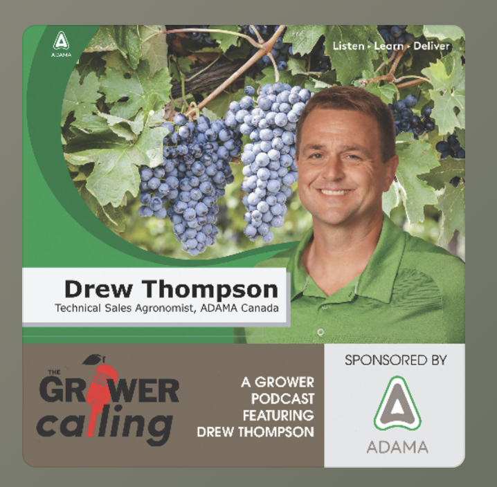 growernews's tweet photo. This month #TheGrower Calling podcast features Drew Thompson, technical sales agronomist for ADAMA. He explains how Folpan 80 WDG, a multi-site fungicide works in a wide variety of crops – from grapes and apples to cucurbits and strawberries. @ADAMA_CAN
https://t.co/AEOXVlP4T5 https://t.co/axQNQ6Hj3N