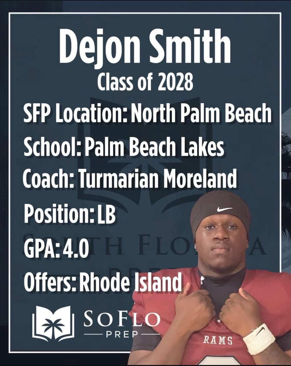 dejonsmith201's tweet photo. Thanks Coach Garrrish, for all that you do.🎓💯🏈📚 https://t.co/1tBmLHlPa8
