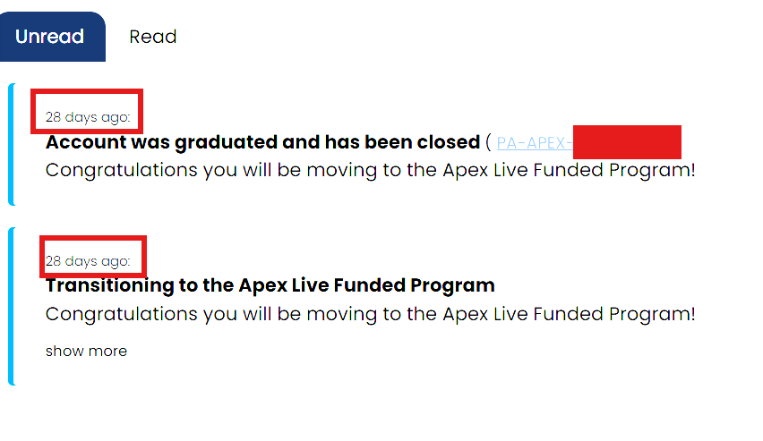 candle_daddy's tweet photo. @ApexTradeFund  almost 2 years together. 266 accounts purchased. Never had a single issue.

But I got promoted to the Live Funded Program 28 days ago and since then:
• Multiple follow-ups sent
• Zero responses
• Zero access to my live account
• $18K in profits I can't touch
• 1 full month of lost trading income

I don't know what's going on, but this isn't the Apex I've known for 2 years.