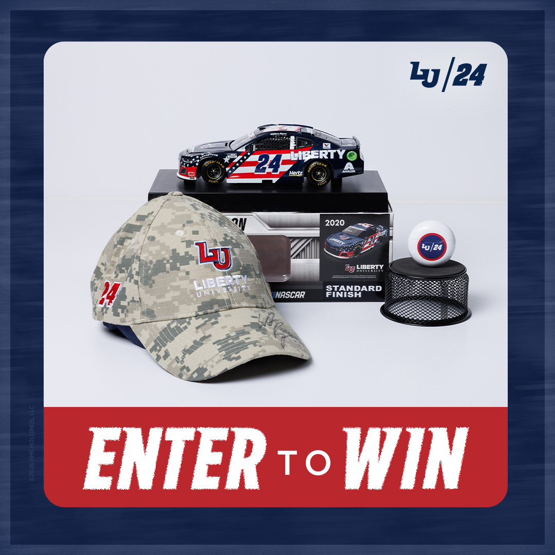 We've got another exciting <a href="/WilliamByron/">William Byron</a> prize pack that includes an autographed hat, die-cast car, and ear buds! Follow us and repost for a chance to be the selected winner on May 19.