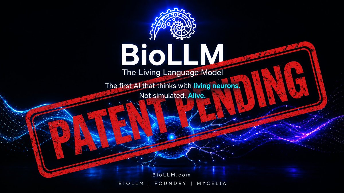 darovikh's tweet photo. The next generation is being built. #BioLLM #patentPending https://t.co/xgGDi7SFxD