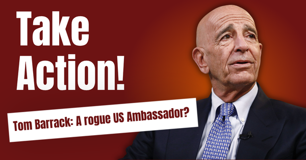 HellenicLeaders's tweet photo. 🚨: US Ambassador Tom Barrack has gone rogue, saying he believes #Turkey will soon be allowed back into the F-35 program and equating Israel with Hezbollah.

Leaders in Congress are sounding the alarm to @SecRubio.

Take action HERE and contact your Rep: https://t.co/XnZNuA5l28 https://t.co/6QtDE6WWPz