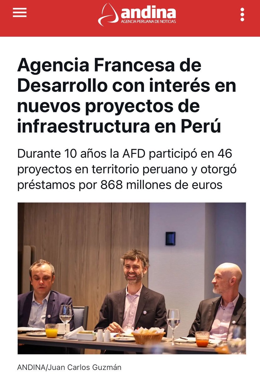 La France au Pérou 🇨🇵🇪🇺 tweet media