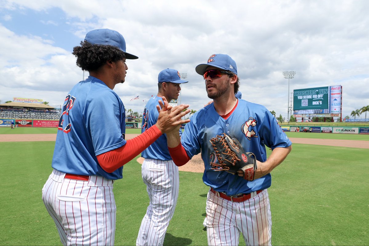 Clearwater Threshers tweet media