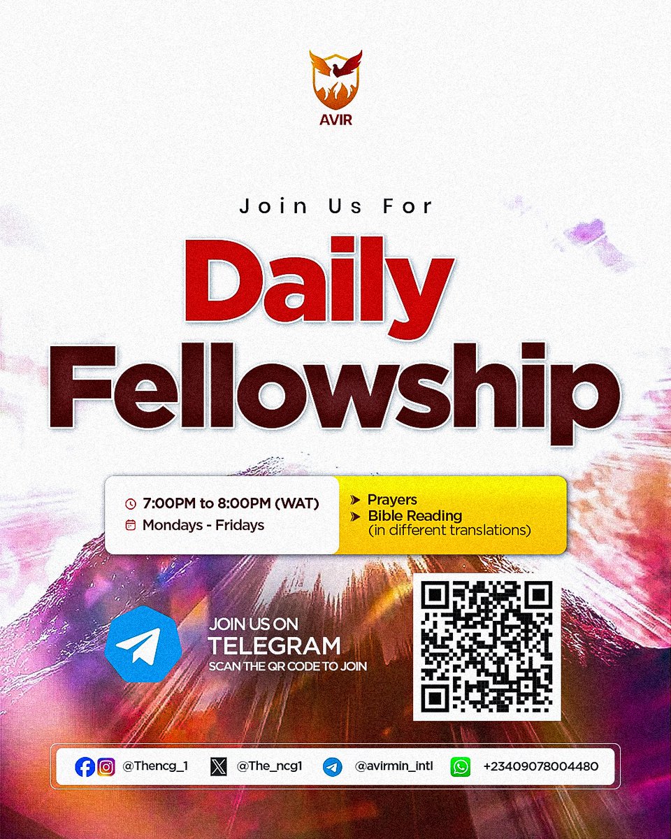The New Covenant Generation (NCG) tweet media