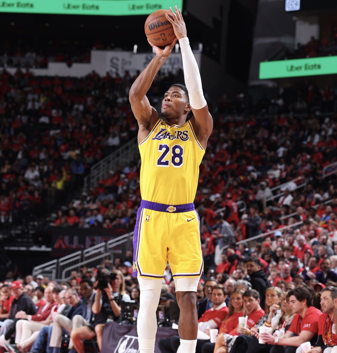 statdefender's tweet photo. Best Catch & Shoot (C&S) EFG% In The 2025-26 NBA Playoffs (Min. 30 C&S FGA) :
                       
1.  Rui Hachimura  —  87.7%
2.  Julian Champagnie  —  80.8%
3.  Nickeil Alexander-Walker  —  72.6%
4.  Duncan Robinson  —  66.7% 
5.  Stephon Castle  —  66.1% 
6.  Sam Merrill  —  63.3% 
7.  Evan Mobley  —  59.1% 
8.  Paul George  —  58.8% 
9.  Lu Dort  —  58.3%
9.  RJ Barrett  —  58.3%