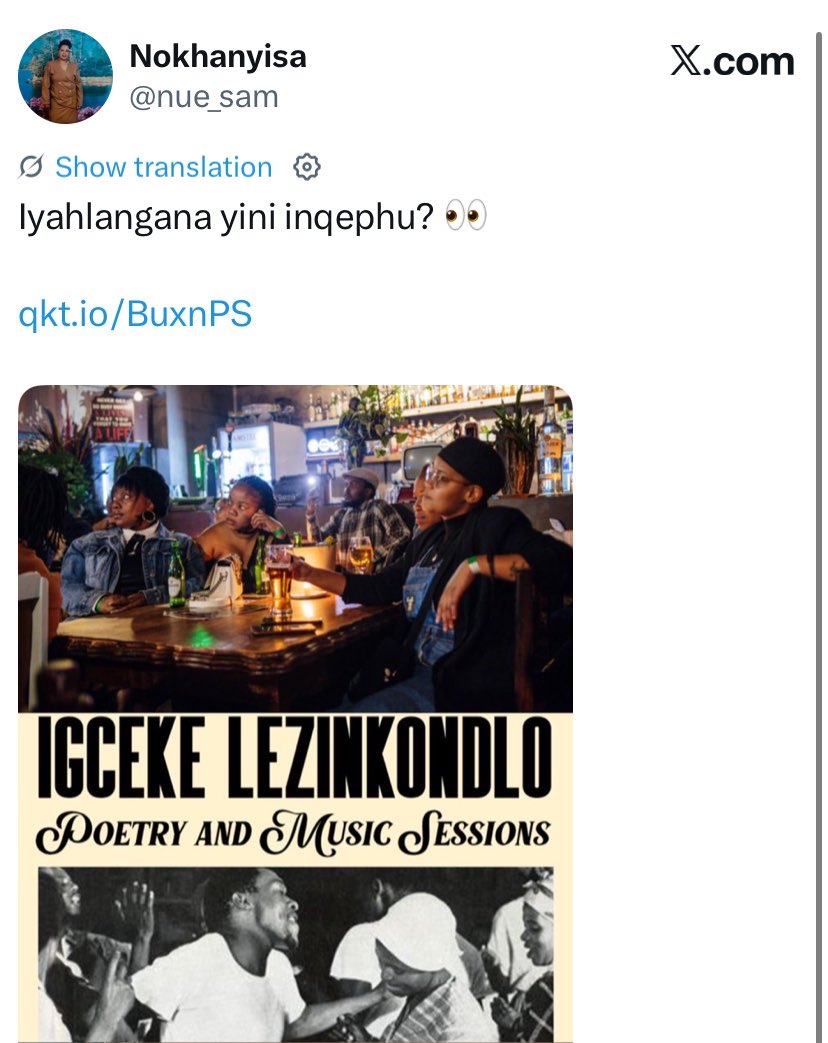 Nokhanyisa tweet media
