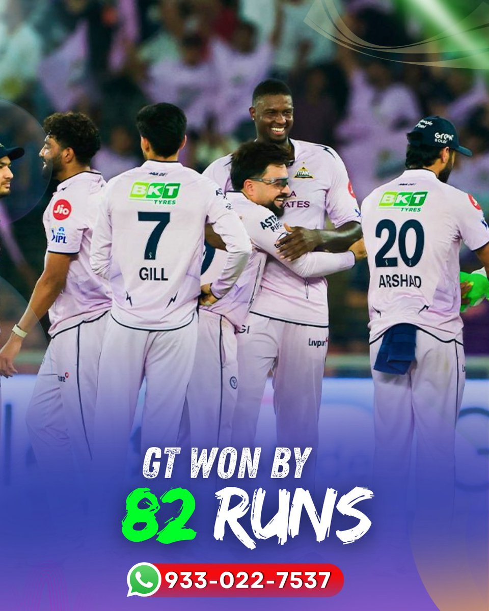 AniketG31109330's tweet photo. 🔥 GUJARAT TITANS STORM TO THE TOP! 🔥
Gujarat Titans delivered a complete all-round performance to crush Sunrisers Hyderabad by a massive 82 runs at the iconic Narendra Modi Stadium
#SRHvsGT #IPL2026 #GujaratTitans #SunrisersHyderabad #PointsTable #TopOfTheTable https://t.co/yvHpnouHYd